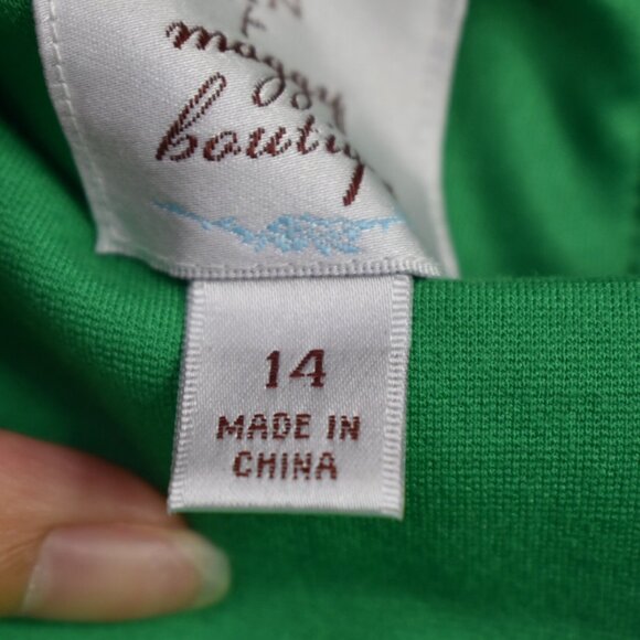 Suzi Chin for Maggy Boutique Dress 14 Womens Colorblock Sheath Zipper Closure - Picture 4 of 8